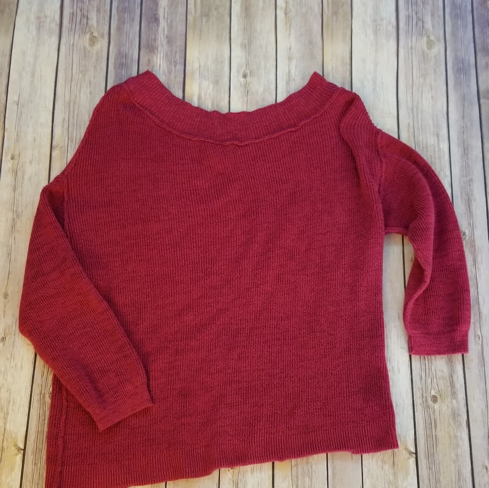 Off the shoulder sweater